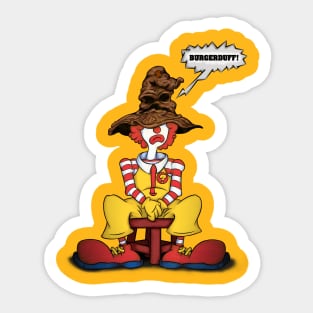 Burgerduff Sticker